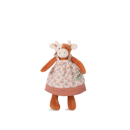 Peluche Charlotte la vache Les Toutpetits La Grande Famille Moulin Roty
