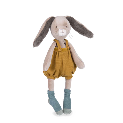 Peluche Lapin ocre Trois petits lapins Moulin Roty