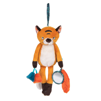 Peluche d'activites a suspendre Tigre Dans la jungle Moulin Roty