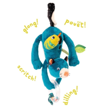 Peluche d'activités à suspendre Zimba