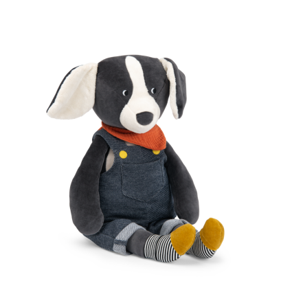 Peluche geante Chien Puce Puce  Pilou Moulin Roty