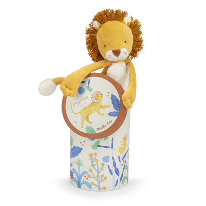 Peluche lion Mamba La foret Mawa Moulin Roty