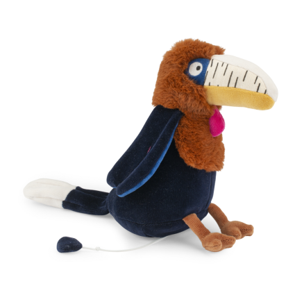 Peluche musicale Calao Litchi La foret Mawa Moulin Roty