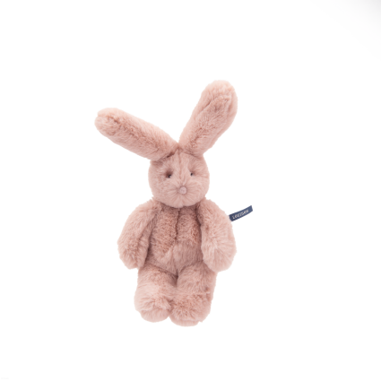 Peluche petit Lapin rose Arthur et Louison Moulin Roty