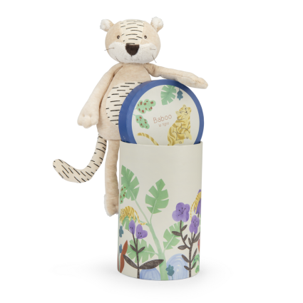 Peluche tigre Baboo La foret Mawa Moulin Roty