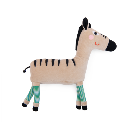 Petite peluche Zebre Les Toupitis Moulin Roty