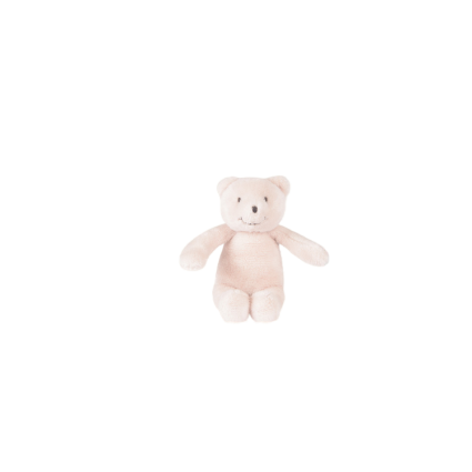 Petite peluche ours creme  10 cm Les p'tits doudous de l'hopital