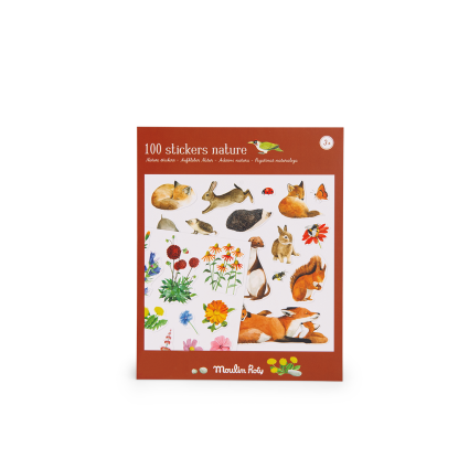 Pochette stickers Le jardinier Le Jardin du Moulin