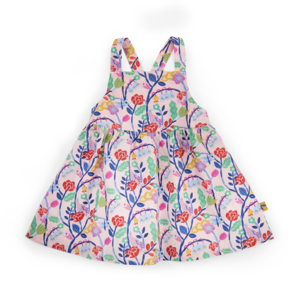 Robe popeline imprimee Jungle  Ness