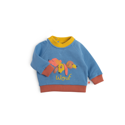 Sweatshirt en molleton gratte  Kalvin