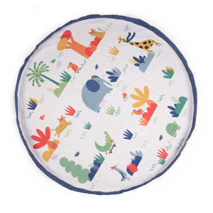 Tapis de jeu  sac de rangement Les Toupitis Moulin Roty