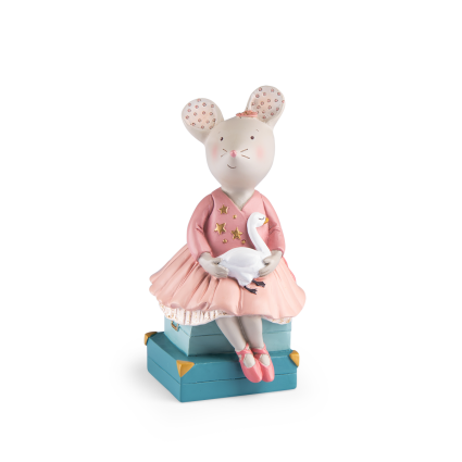Tirelire souris La petite ecole de danse