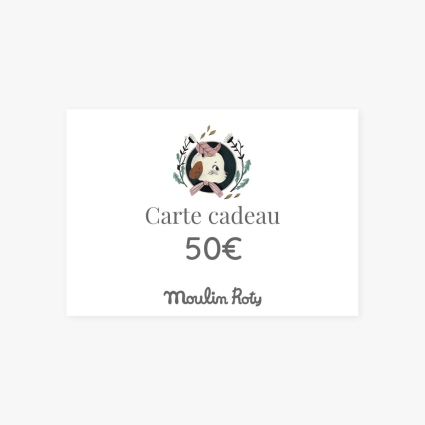 Carte cadeau Moulin Roty 50€
