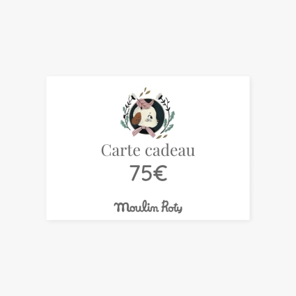 Carte cadeau Moulin Roty 75€