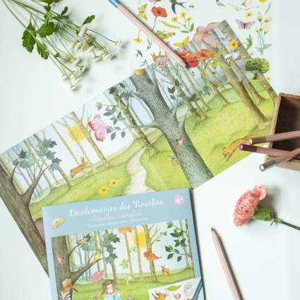 Decalcomanies Les Rosalies Moulin Roty
