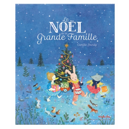 Livre de Noël La grande famille de Moulin Roty