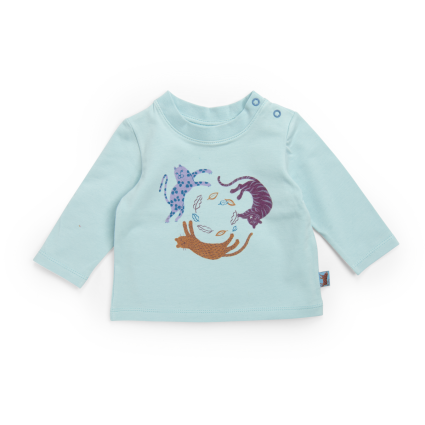 Tee-shirt jersey bleu - Malo