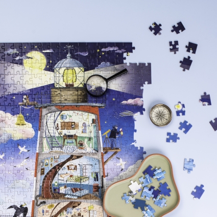 Puzzle phare 500 pièces