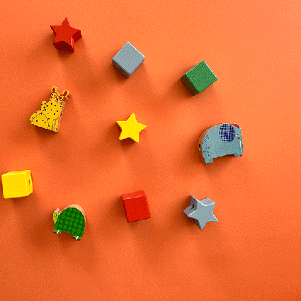 Jeu de perles en bois a enfiler Les Toupitis Moulin Roty
