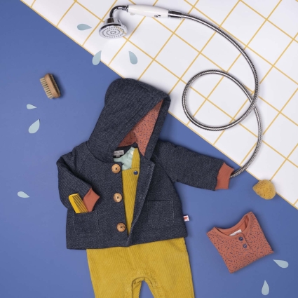 Manteau en jersey molleton - Kasper