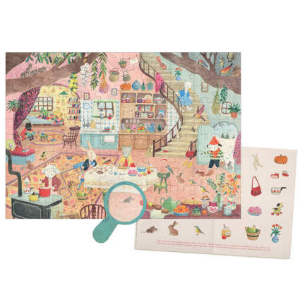 Puzzle d'observation A la maison 100 pièces