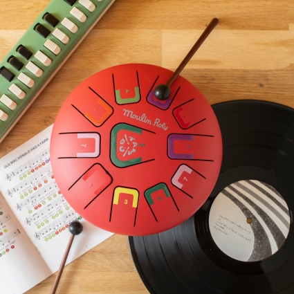 Tambour à languettes